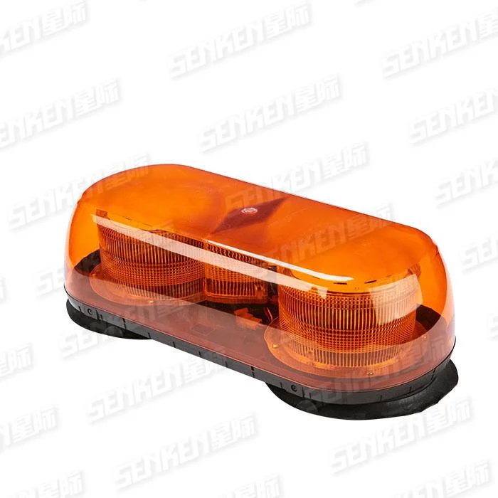 Senken 12V IP65 Red/White/Blue/Amber Mini Light Bright LED Warning Light Bar for Car