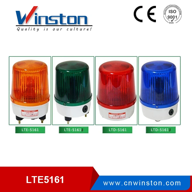 Lte-5102j LED Blue Warning Beacon Light with Siren