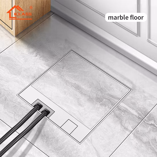 SAAデュプレックスソケットを備えた一体型フロアタンク