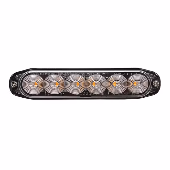 10-30V DC 4*3W LED フラット正方形表面実装車両警告ストロボグリルライト警察用 R65 証明書付き